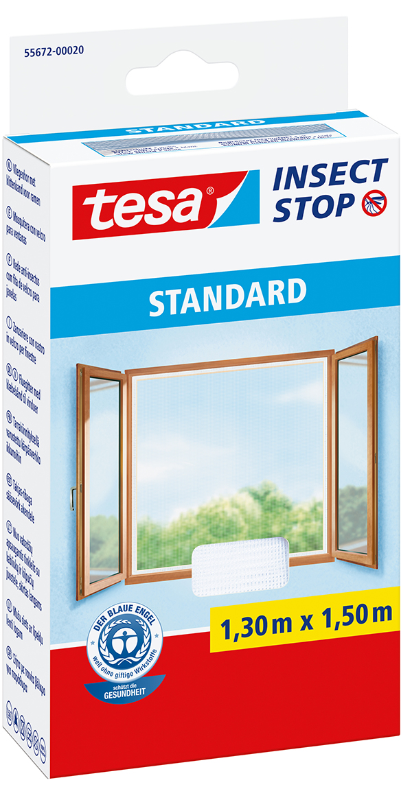 MOSQUITERA VENTANAS BLANCA 55672-00020 TESA 1,3X1,5 M