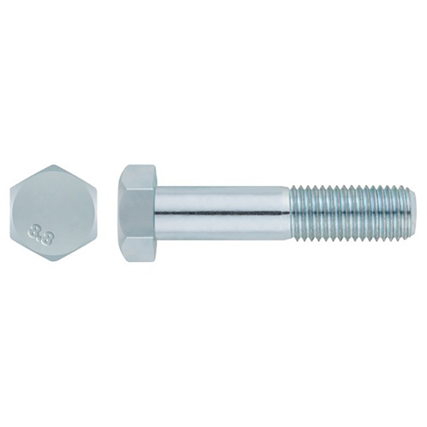 TORNILLO C/HEXAG DIN931 8.8 ZN C/100 CHAVESBAO M10X40