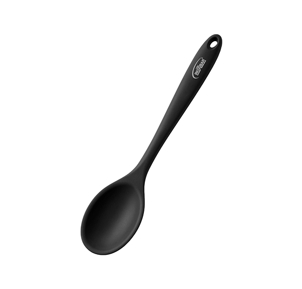 CUCHARA SERVIR SILICONA NEGRA 35336 INOXIBAR -