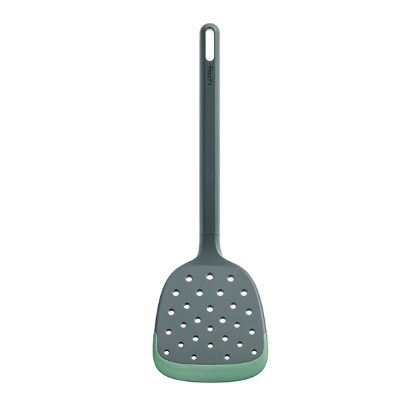 ESPATULA RANURADA COCINA SILICONA 883507 LEKUE -