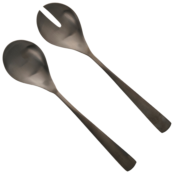 CUBIERTOS SERVIR NEGRO SET-2 83318 CMP -