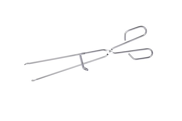 TENACILLA BARBACOA INOX C/GUIA 4476 SAUVIC 45 CM