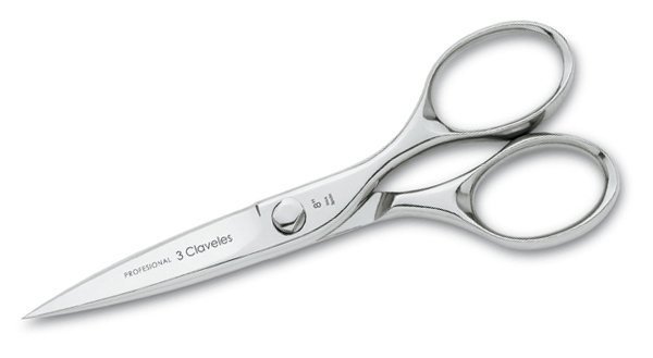 TIJERA COCINA MASTER INOX 414 3CLAVELES 8 ''