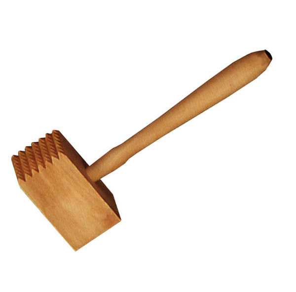 MAZA MADERA PICAR CARNE 8031 ALDAYA 26X9 CM