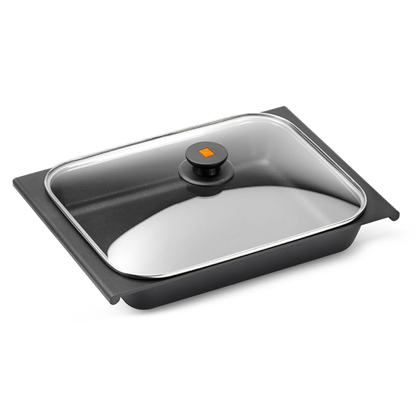 ASADOR PARRILLA C/TAPA EFFICIENT 272331 BRA 41X29 CM