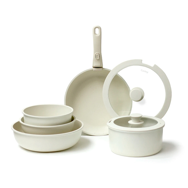 BATERIA COCINA WHITE 8 PZAS BAT-C8WH CASTEY -