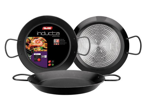 PAELLERA INDUCCION ALUMINIO INDUCTA 410230 IBILI 30 CM