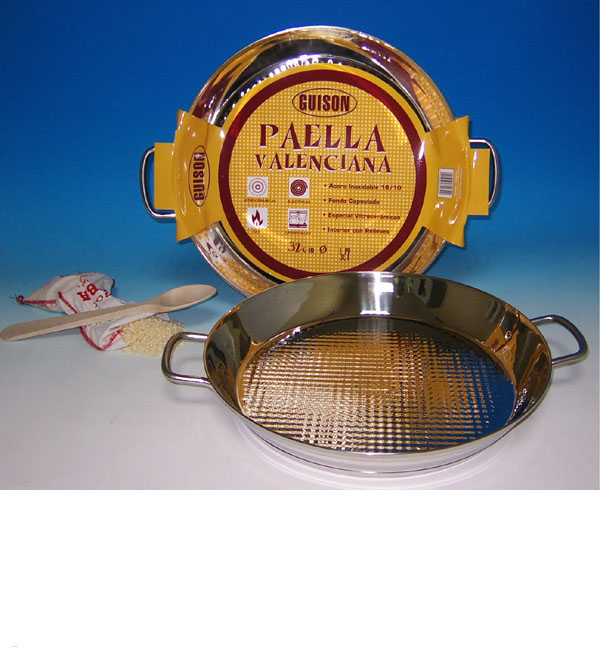 PAELLERA VALENCIANA INOX INDUC 74032 GUISON 32 CM