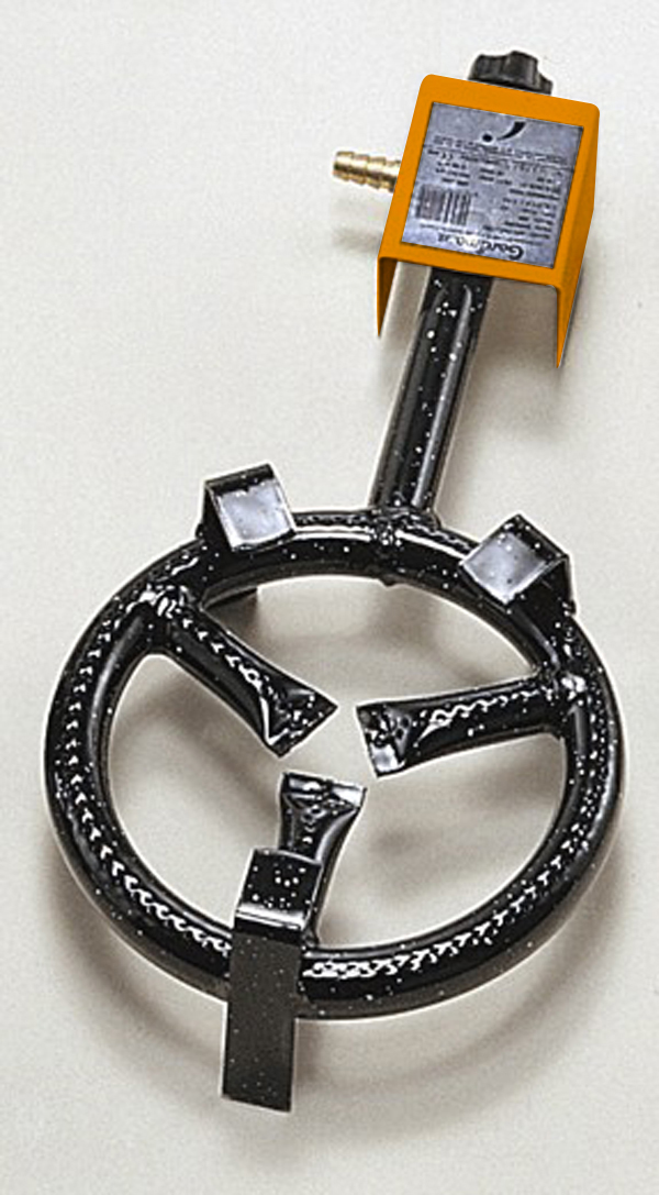 PAELLERO TUBO GAS BUTANO 20200 GARCIMA 20 CM