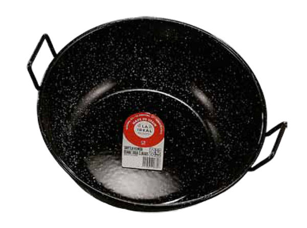 SARTEN ESMALTADA HONDA C/ASAS 20328 GARCIMA 28 CM