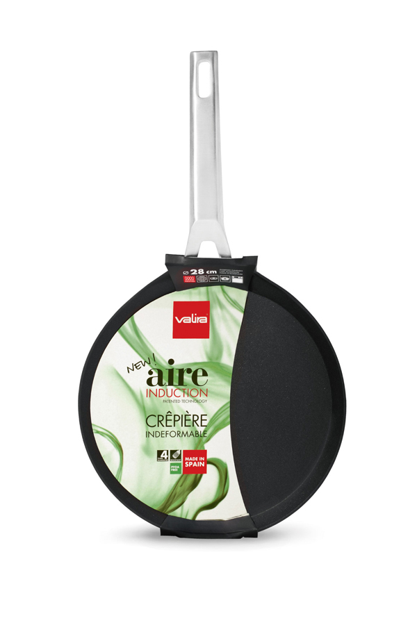 SARTEN INDUCCION M/INOX AIRE 4642/25 VALIRA 24 CM