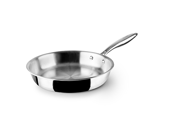 SARTEN INDUC INOX+ALUM+INOX TRIPLY NATURAL 652928 IBILI 28 CM