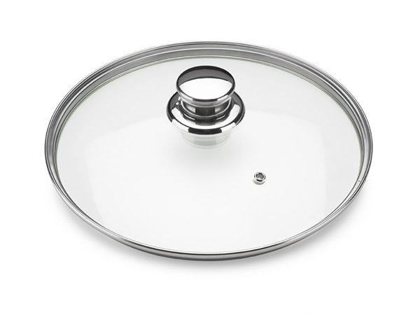 TAPA CRISTAL C/VALVULA VAPOR 9900020 ALZA 20 CM