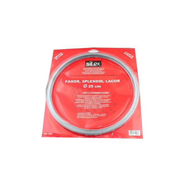 JUNTA SILICONA OLLA RAPIDA FAGOR ADAPTABLE 9690 SIL.EX 25 CM