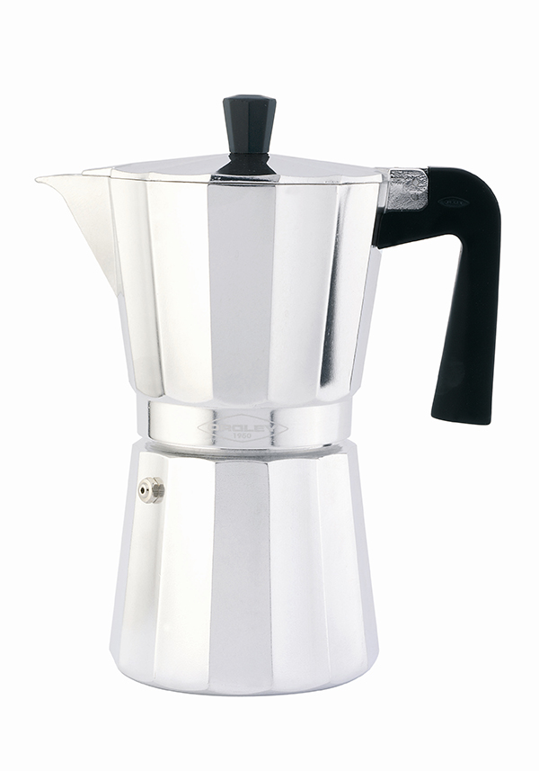CAFETERA ALUMINIO VITRO 215010500 OROLEY 12 TZ