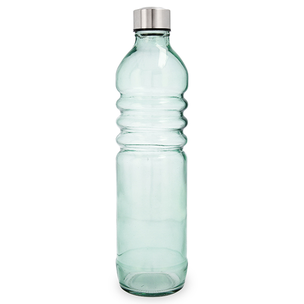 BOTELLA VIDRIO FRESH VERDE 7985010 QUID 1,25 L