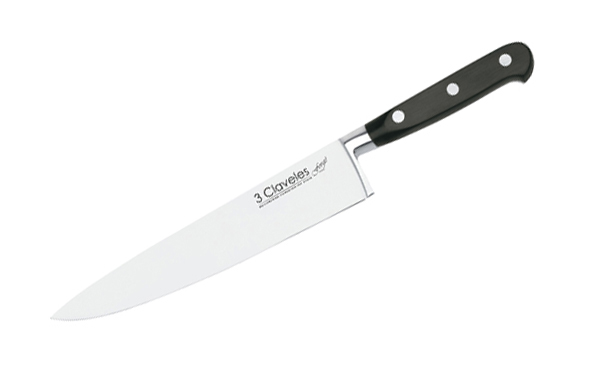CUCHILLO COCINA FORJADO 1563 3 CLAVELES 20 CM