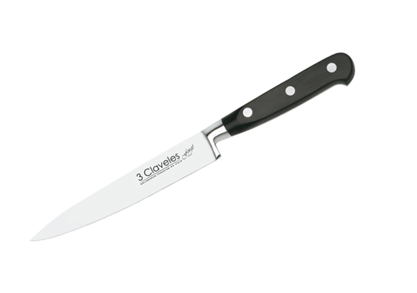 CUCHILLO FILETEAR FORJADO 1561 3 CLAVELES 15 CM