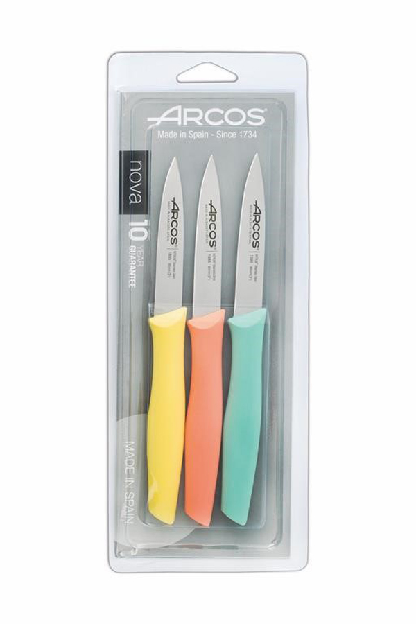 CUCHILLO COCINA MONDADOR SET-3 859800 ARCOS 70 MM