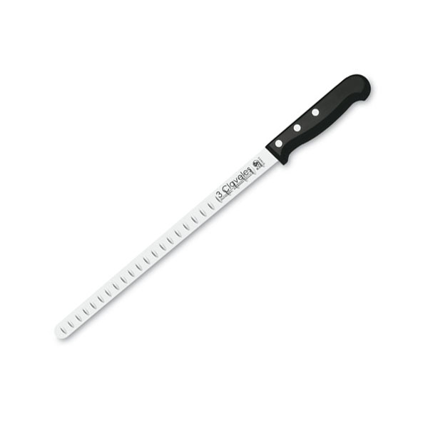 CUCHILLO JAMONERO ALVEOLADO 965 3C 29 CM