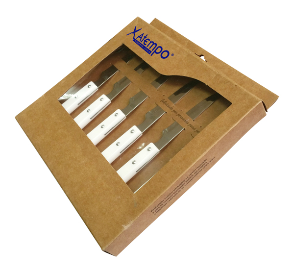 CHULETERO BLANCO SET-6 122-11-6 ATEMPO -