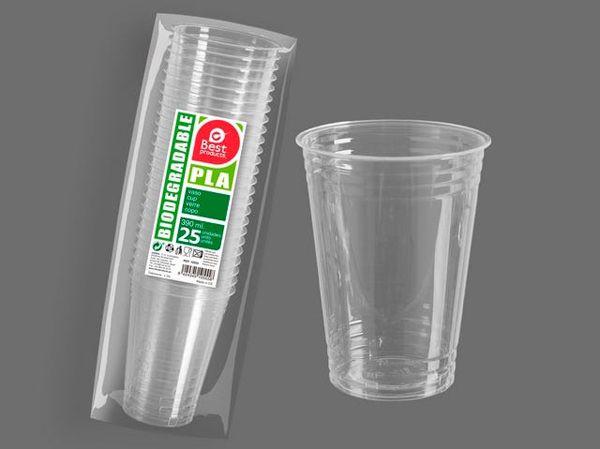 VASO DESECHAB TRANSP PLA B/25 132092 BEST 575 CM3