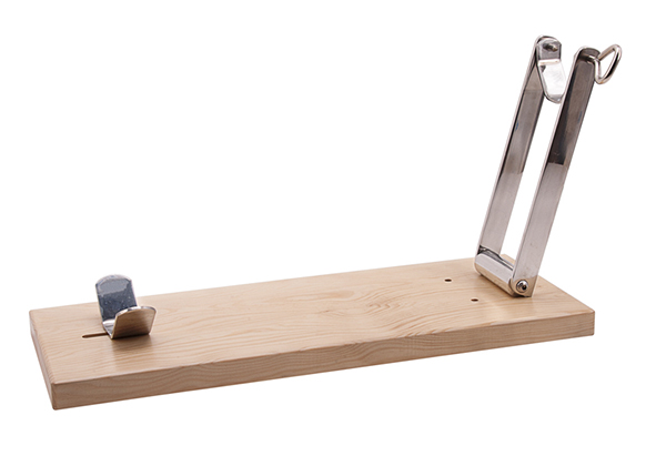 JAMONERO INOX PLEGAB BASE MADERA 17842 FLORES -