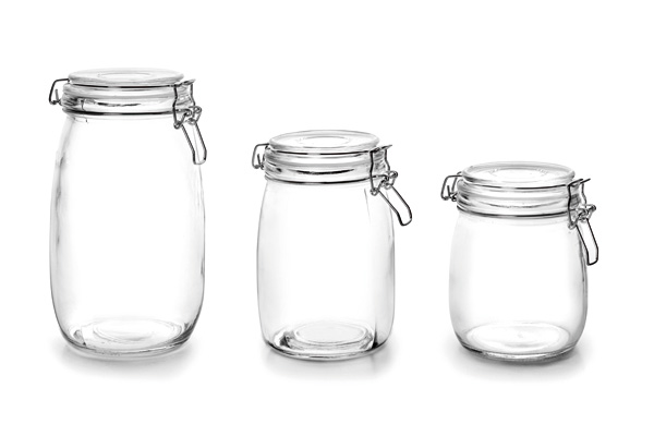 BOTE CRISTAL HERMETICO 742915 IBILI 1500 ML