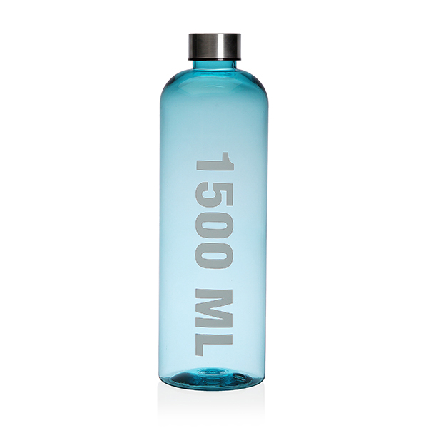 BOTELLA AGUA PS-INOX AZUL 22080016 VERSA 1500 ML