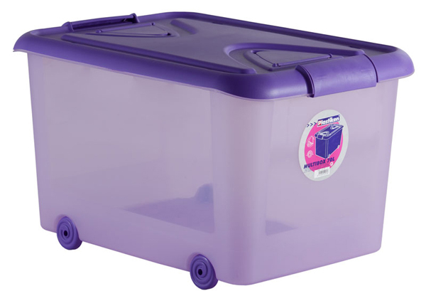 CAJA MULTIUSOS AZUL 11004AZUL PLASTIKEN 70 L