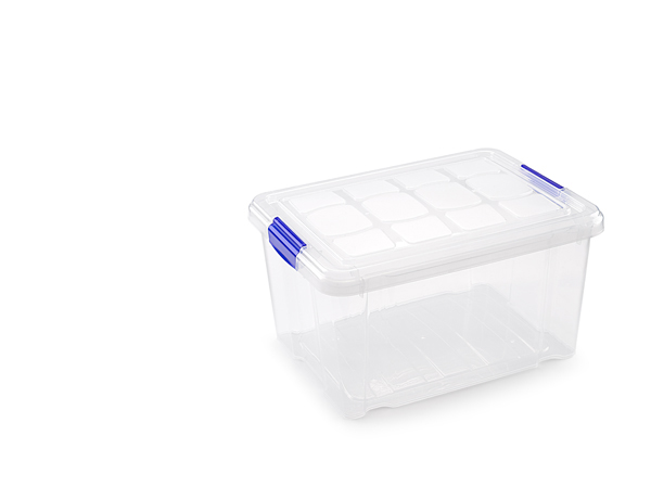 CAJA MULTIUSO TRANSPARENTE 11116 PLASTICFORTE 16 L