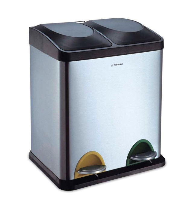 CUBO PEDAL 2 CONTENED STEP BIN CR705 ARREGUI 30 L