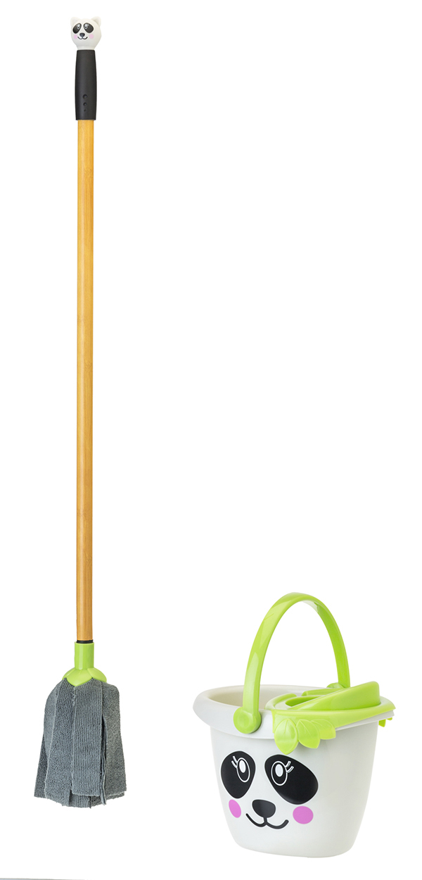 CUBO+FREGONA PANDA INFANTIL 11031 VIGAR -