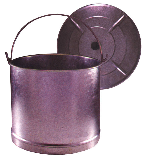 CUBO RECTO GALVANIZ C/TAPA 1130014 35ANCX31ALT 26 L