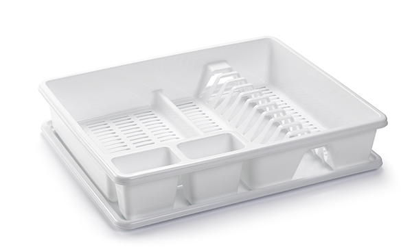 ESCURREPLATOS C/BANDEJA BLANCO 1152201 PLASTIFORTE 48X38X9 CM