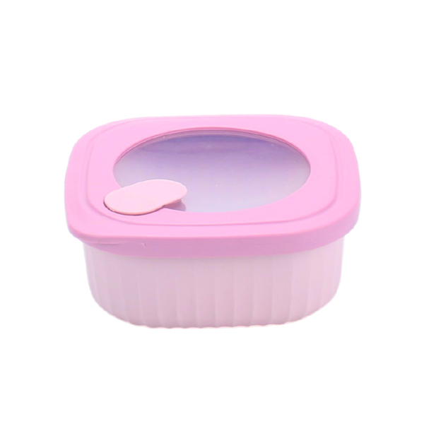 HERMETICO PP CUADRADO ROSA S-C450 CASTEY 450 ML