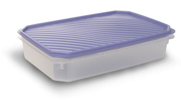 HERMETICO RECTANGULAR AZUL 1162100 TATAY 2,1 L