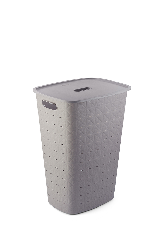 PONGOTODO SOFTEX LAUNDRY HAMPER 56L GRIS 258699 KETER 42X31,6X60