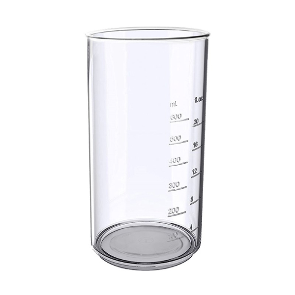 VASO MEDIDOR BATIDORA PLASTICO 15 SIL.EX 0,6 L