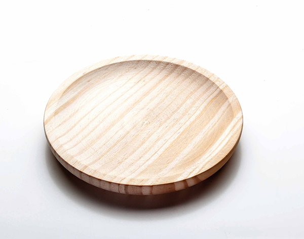 PLATO MADERA PULPO 4139 FRAMA 14 CM