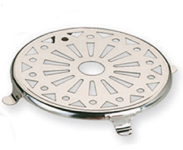 SALVAMANTEL REDONDO CROMO 964 ILSA 20 CM