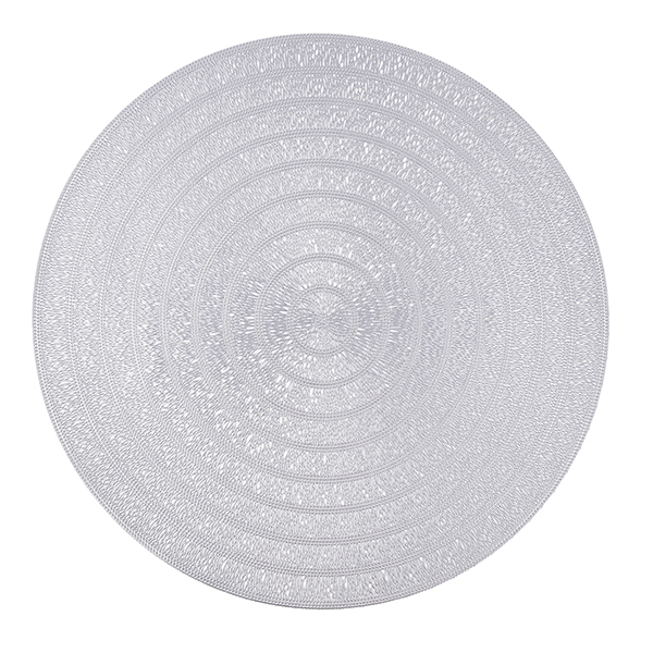 MANTEL INDIVIDUAL PLATA BUCLE HABITAT 5427067 QUID 38 CM