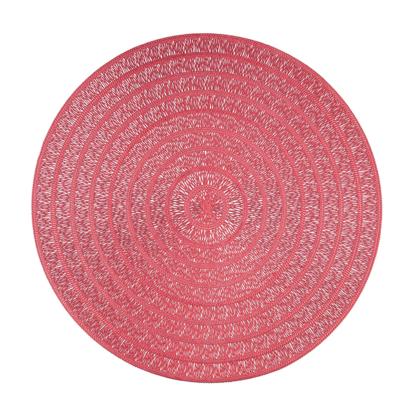 MANTEL INDIVIDUAL ROJO BUCLE HABITAT 5427065 QUID 38 CM