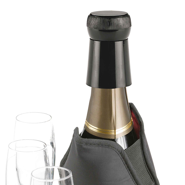 TAPON CHAMPAN PLASTICO NEGRO 1215401 BOJ -