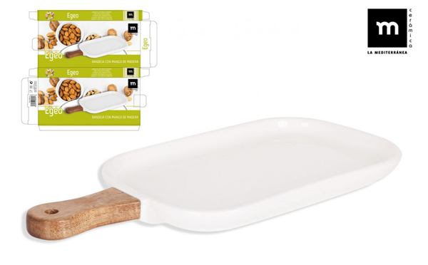 BANDEJA APERITIVO EGEO 3650723 LA MEDITERRANEA 32,5X14,5