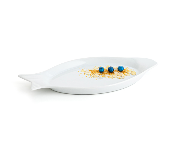 FUENTE PORCELANA PEZ 7406061 QUID 325X155X25