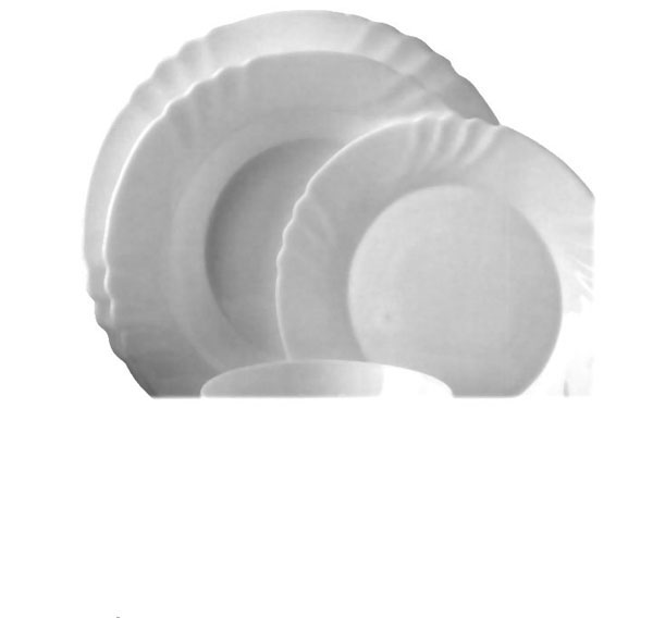 PLATO HONDO TRIANON BLANCO 9204123 ARC -
