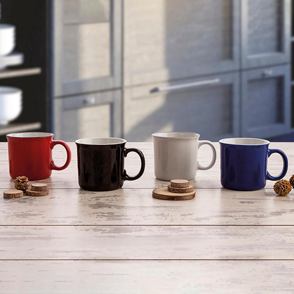 TAZA CAFE CERAMICA FRAPPE SURT 7824011 QUID 12 CL