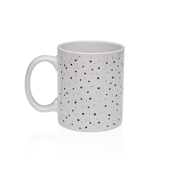 TAZON MUG GRES SPECKLE SET-6 22090560 VERSA 35 CL