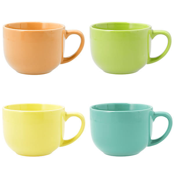 TAZON JUMBO CERAMICA NEW HAPPY SURTID 7309002 QUID 40 CL